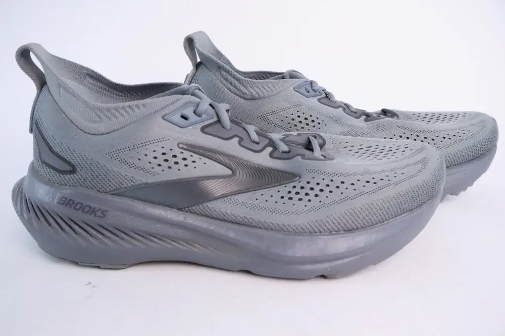 Brooks Glycerin 23 Mens Size 9.5 EE Gray Athletic Running Walking Shoes #150
